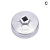1Pc Aluminum Cup Type Oil Filter Cap Wrench Socket Auto Hand Removal Tool