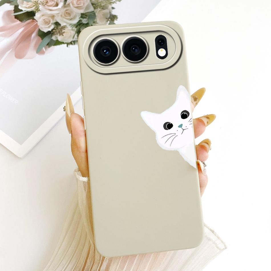 For Honor 500 5G 2026 Cute Cat Flower Cartoon Phone Case For Honor 500 MEY-AN00 Shockproof Soft Silicone Covers Bumpers