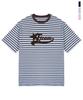 GRAVER [Unisex] Of Team Striped Short Sleeve T-Shirt_3Color
