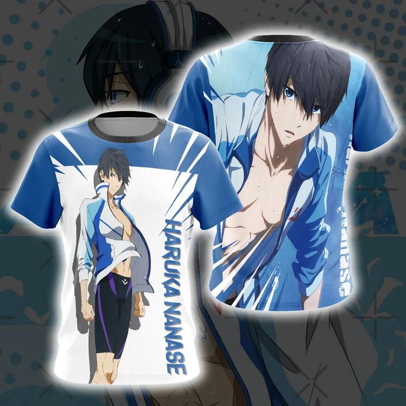 Anime Blue Lock 3D Printed Top Fashionable Sports Short Sleeved Men's T-shirts - Soft Medium Stretch Polyester Fabric Summer Relaxed Fit Clothing