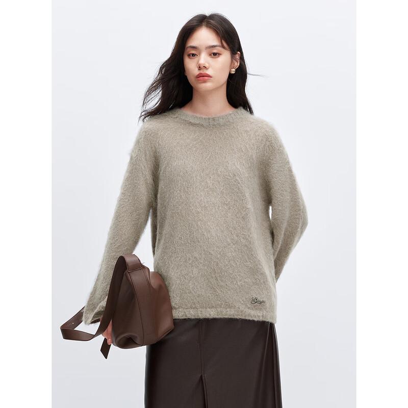 

PEACEBIRD Women s Cozy Long-Pile Knit Sweater M