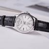 Casio Standard Series Fashion Casual 50M Waterproof Quartz Movement Synthetic Leather Strap Men Watches Silver MTP-1370L-7A