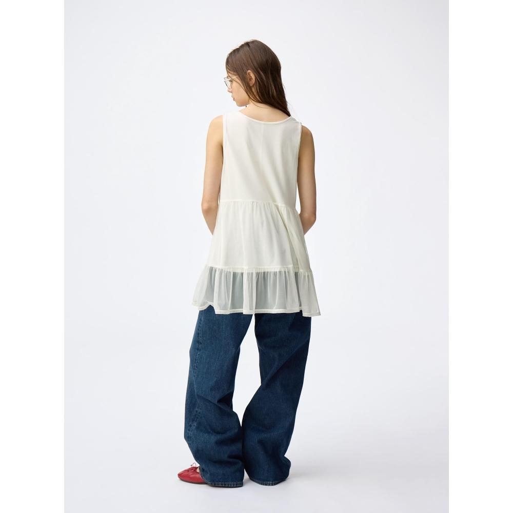 GU by Uniqlo 2 Piece Tulle Tunic