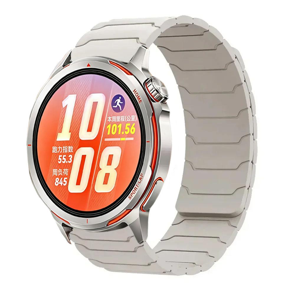 20mm 22mm Silicone Band for Huawei Watch GT Runner 2 Ultimate 2 GT6-5-4-3-2 46mm Magnetic Bracelet Amazfit Bip Max Balance 3 2
