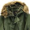 ALPHA INDUSTRIES INC N-3B Flight Jacket M Khaki Men's Used