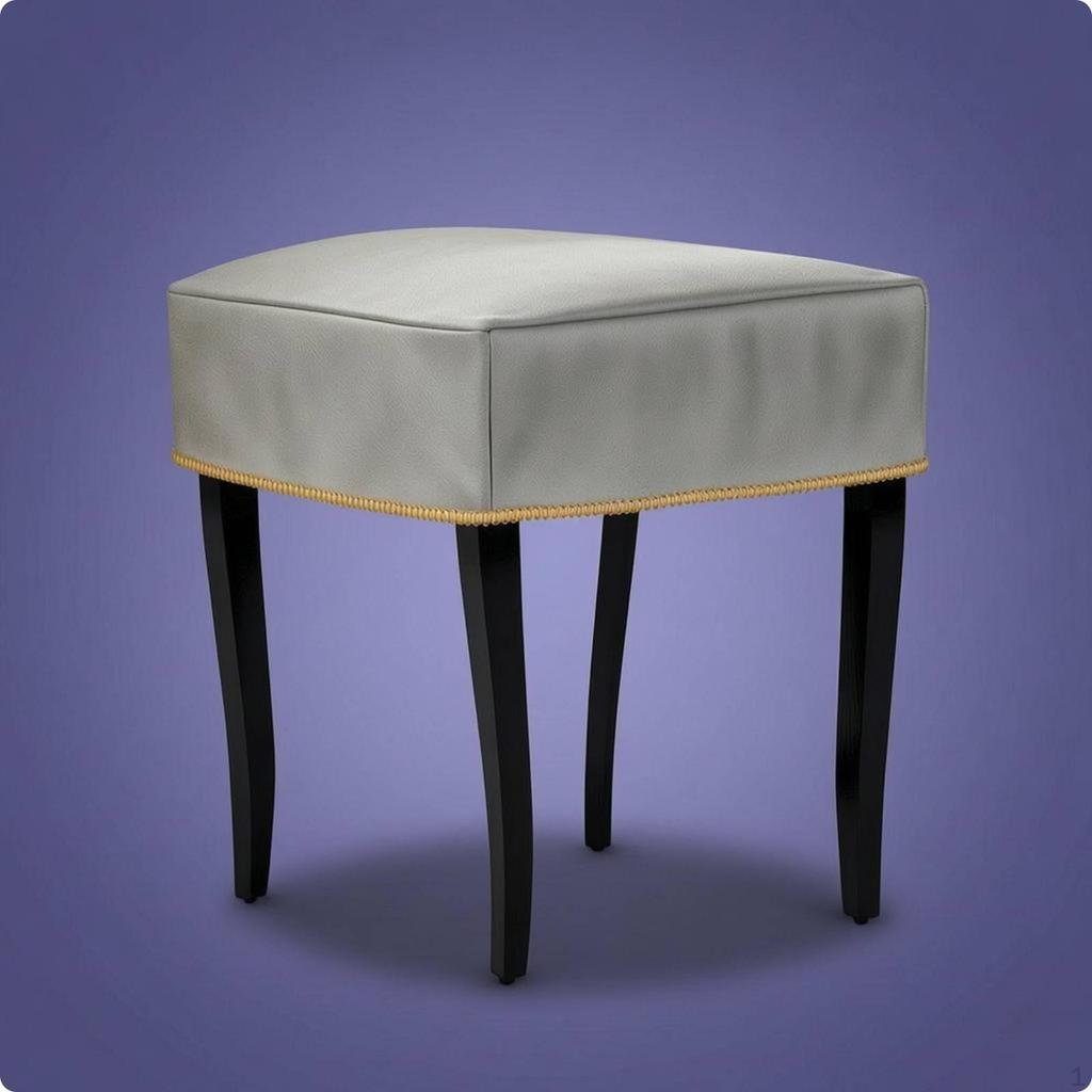 Piano Bench Cover WaterResistant Tailored Easy to Wipe Clean 7535cm Dark Gray