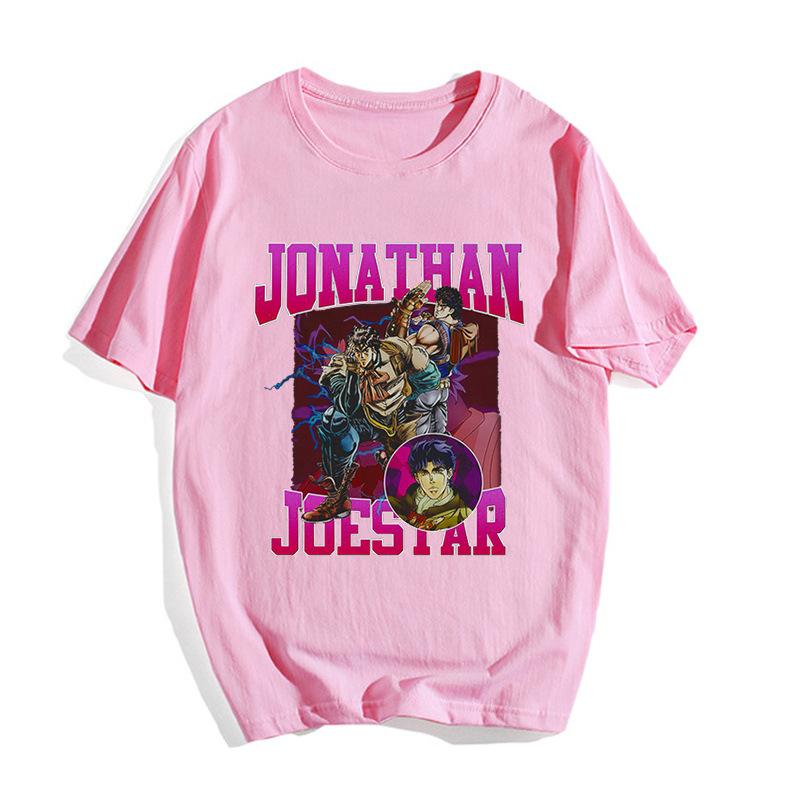 Yoshikage Kira Jojos Bizarre Adventure Anime Trend T-Shirt Baumwolle Grafik-T-Shirt Unisex Unisex Sommer Streetwear