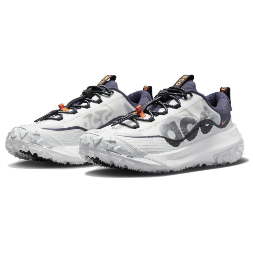 Nike ACG Mountain Fly 2 Low White Bright Mandarin Men Sneakers Gridiron Black Summit-White DV7903-001