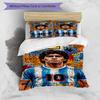 Diego Maradona Print Flannel Blanket, Soft Warm Lightweight Throw Blanket for living Room,Sofa Bed Camping office