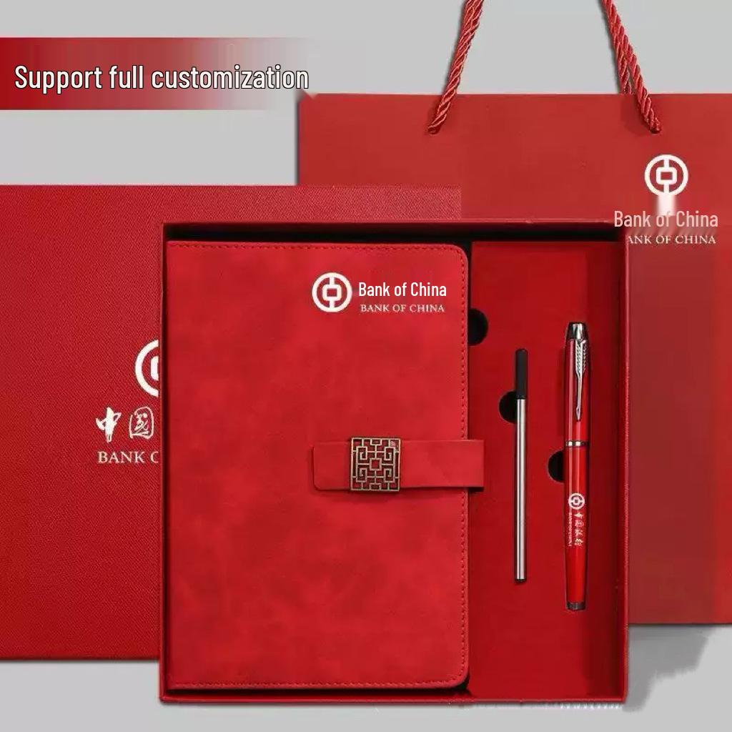 In-Stock High-End Business Laptop Notebook Gift Set with Customizable Logo