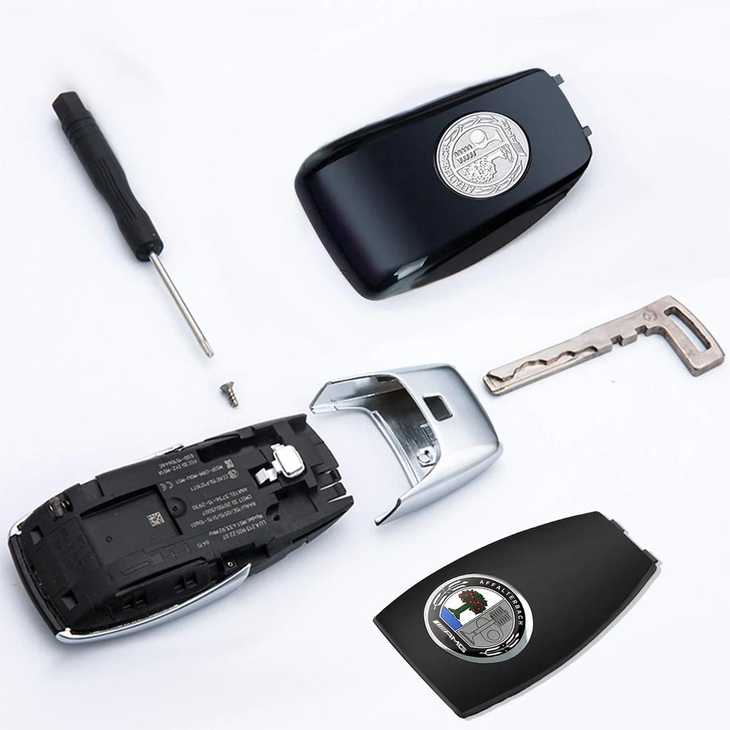 2025 Fierbinte Nou 2025 Pentru Mercedes Benz 3D Metal/ABS Accesorii Capac Cheie Telecomandă Mașină Pentru Mercedes-Benz AMG W210 W212 W202 W205 E63