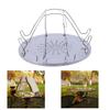 Toaster Rack Simple Portable Stainless Steel Toast Rack Outdoor Camping Toaster Folding Portable Grill Multi-Purpose Stove Grill