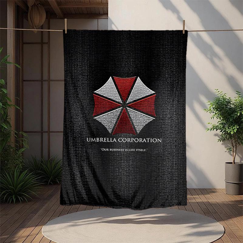 Umbrella Corp Flannel Blanket Soft Warm All-Season Throw, Design for Camping, Car Travel, Hiking Sofa, Bed, Office Perfect Gift for Parties