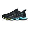 Running Series Lian Men's Low-top Running Shoes Black, Cushioned Non-slip Breathable 112215555-1