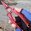 Aluminum Alloy Integrated Luya Tongs Multi-functional Fishing Tongs Cut Line Tongs Luya Equipment Fishing Gear Control Tongs