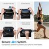 Spigen Aqua Shield A620 Waterproof Waist Bag Set (2 Pack) - Black, IPX8 Rated