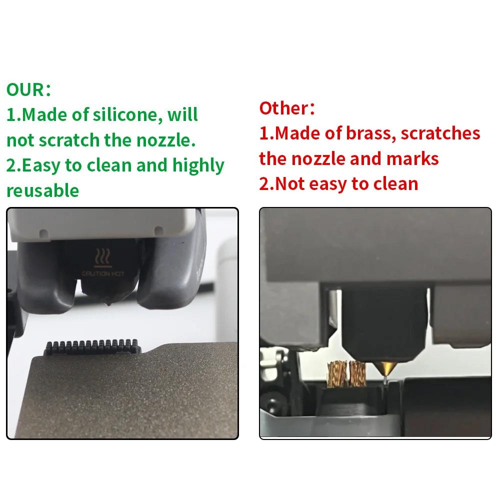 3/6/9/15pcs For Bambu Lab A1 Series 3D Printer Parts Nozzle Wiping Kit Efficient Cleaning For Bambu A1/ A1 Mini 3D Printer Parts