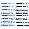 3D ABS XDrive Emblem Car Fender Rear Trunk Sticker X Drive 20d 20i 23d 23i 25d 25i 28d 28i For X1 X2 X3 X5 X6 X7 UQ9