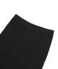 CNVS Elastic Slim Knit Skirt_Black