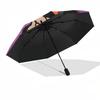 Mafalda, Bicycle Automatic Opening and Closing, 8 Rib Structure Portable Umbrella, Suitable for Men and Women In All Seasons  Perfect Gift F