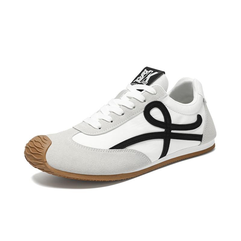 Spring new men's casual retro sports board shoes lightweight soft-soled Forrest Gump shoes breathable versatile little white shoes men's shoes