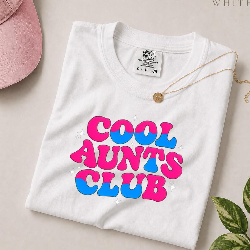 Coll Aunts Club Tshirt, Gift For Aunt, Cool Aunts Club Shirt, Cool Aunt Club Tshirt, Cool Aunts Club T Shirt, Gift For Her, Aunt Shirt Funny