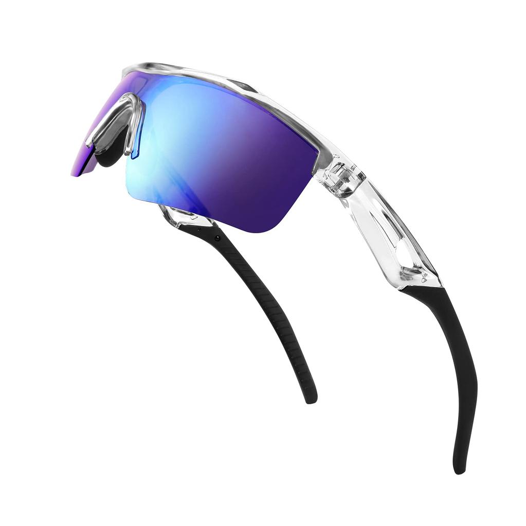 Feisedy Kids Sports Polarized UV TR90 Ultralight Sunglasses for UV B2454 Sunglasses, Lenses, Protection, Golf, Jogging, Baseball, Basketball, Fishing,