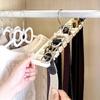 1PC Multifunctional Belt Organizer Tie Organizer Belt Hanger Wardrobe Organizer Hanger Tie Scarf Rack Silk Scarf Rack