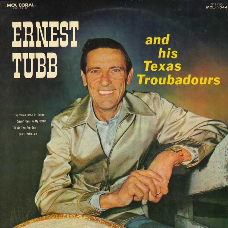 

LP Record ERNEST TUBB Texas Troubadours MCL1044 MCA CORAL Japan Pop Used