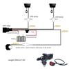 12V/24V Wiring Harness Extension Kit for LED Work Light Bar Led Lamp Off-Road Lights Driving Fog Light
