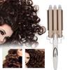 Professional Electric Hair Curler Curling Iron Hairdressing Styling Tool 22mm Champagne110-240V US