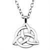 Witch Knot Pendant Necklace Wiccan Celtic Occult Protection Jewelry 45cm or 70cm long chain