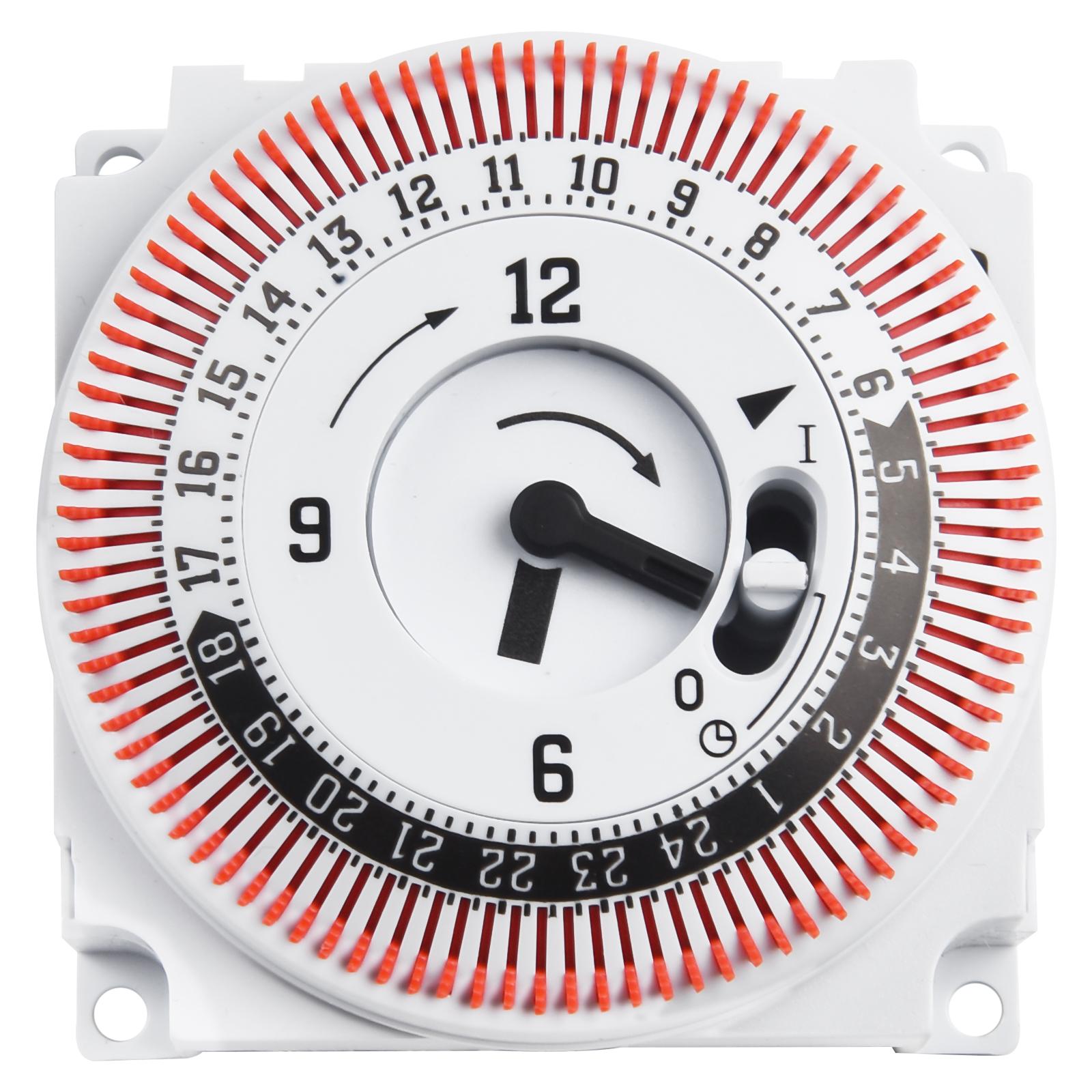 

Mechanical 24 Device Switch Protect Panel -10~55degree High quality Timing Panel 250V 50Hz Timer Industrial 2018 Hot