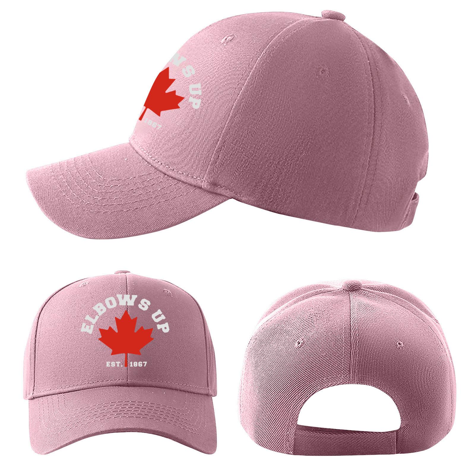 

Шляпа Шляпа с язычком Универсальная бейсболка с изогнутым карнизом из хлопка с мягким верхом и солнцезащитным козырьком One Size розовый