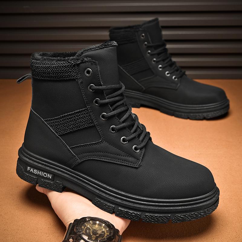 Pánské boty ležérní tenisky pánské kotníkové boty šněrovací módní botines ležérní outdoorové boty pánské sněhule