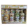 Villa Flora Hand Wash Soap 21.5oz X 4