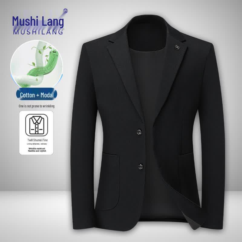 Men s Cotton Modal Business Casual Suit Jacket 52/185