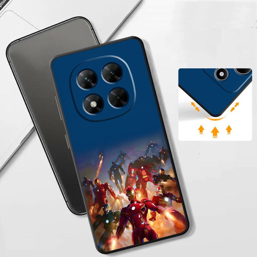 Marvel Innovation Avenger Case for Xiaomi Redmi Note 11s 12s 11 10S 9S 12 Pro 10 7 8 9 13 Pro Plus 14 Funda Phone Cover