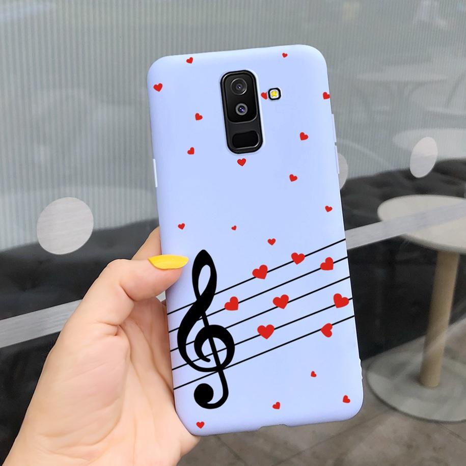 For Samsung A6 Plus 2018 Case Original Butterfly Silicone Funda Soft Protective Cover For Samsung Galaxy A6 2018 A6+ A6Plus Capa