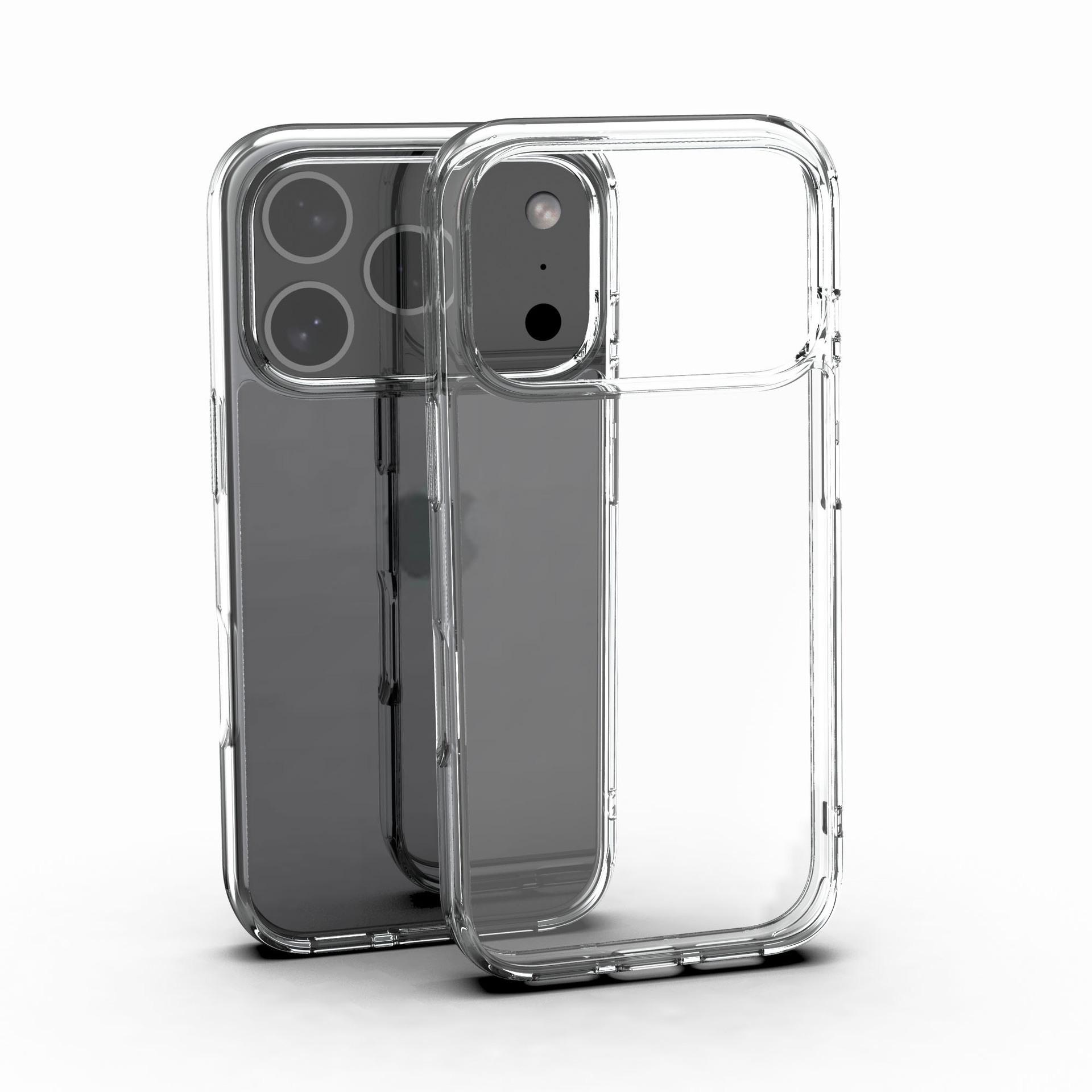 

iPhone 17 Pro Max Tempered Glass Full Coverage Lens Protective Case 11 Pro Max
