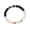 Quartz Jewelry Moon Phase Bracelet Moon Phases Faux Bracelet Adjustable Natural Protection Beaded Bracelet Anxiety Stress Relief