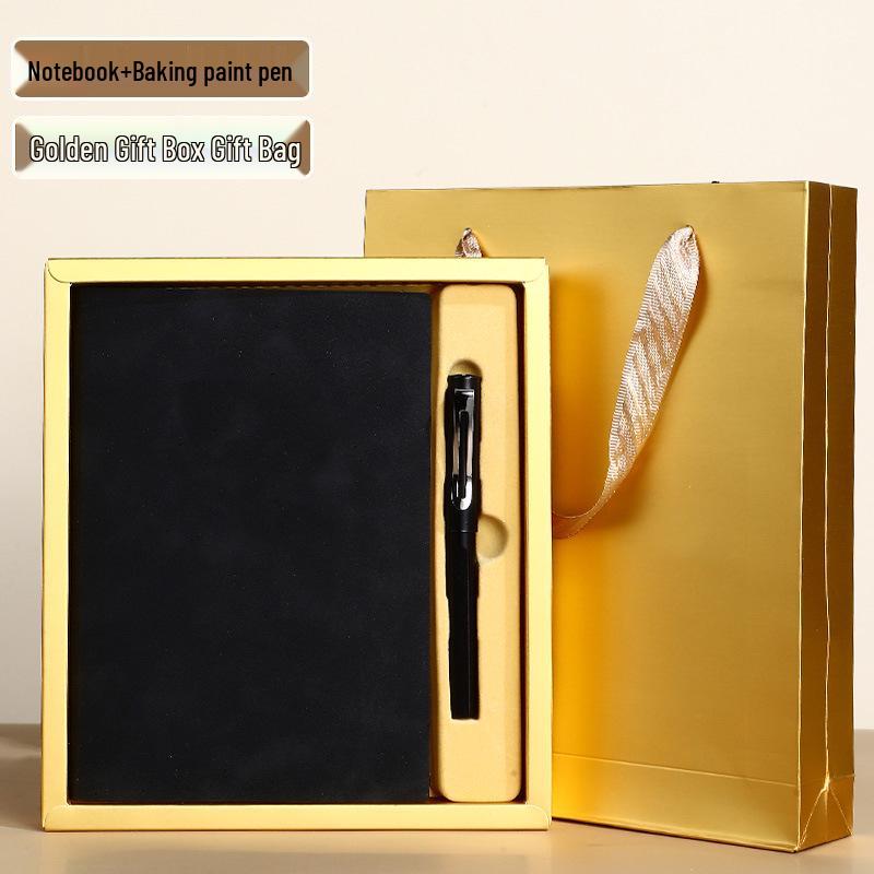 Custom Guochao A5 Chinese Style Business Notebook Gift Set with Logo Printing Capability