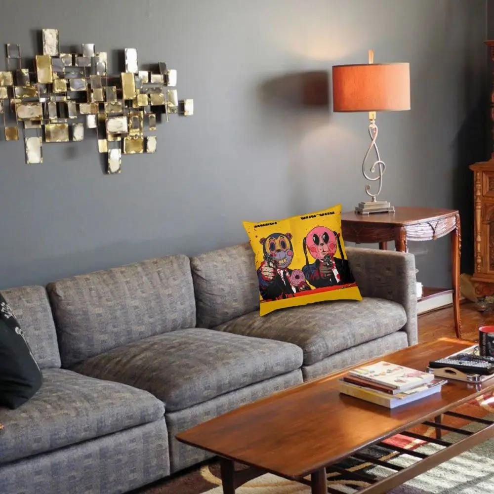 Umbrella Academy Square Pillow Case Polyester Throw Pillow Klaus Vanya Hargreeves  Cushion Covers