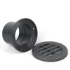 Adjivecct Air Vent Duct Piece Round Flat Pipe Outlet Exhaust Connector for Ebepaeer Par Heater Accessories 60mm