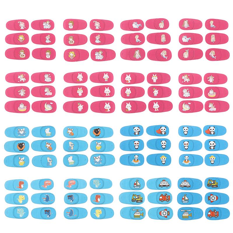 6ks Amblyopia Eye Patch for Glasses Kid Adult Medical Lazy Eye Patch Strabismus