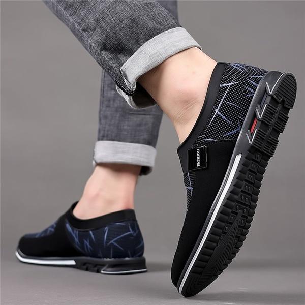 Comfortable Genuine Leather Casual Business Loafers Men Slip On Office Leisure Driving Flats Fashion Daily Work Walking Footwear