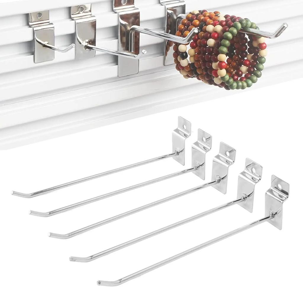 Metal Display Hooks Multi-purpose Storage Rack Accessories Shelf Hooks Towel Hooks Garage Hole Plate Bathroom Fixtures