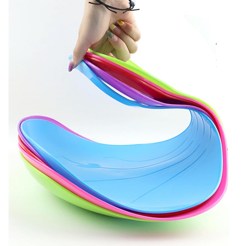 Snow Sled Downhill Large Skiing Board Sleigh Durable Sledge Grass Sliding Toboggan