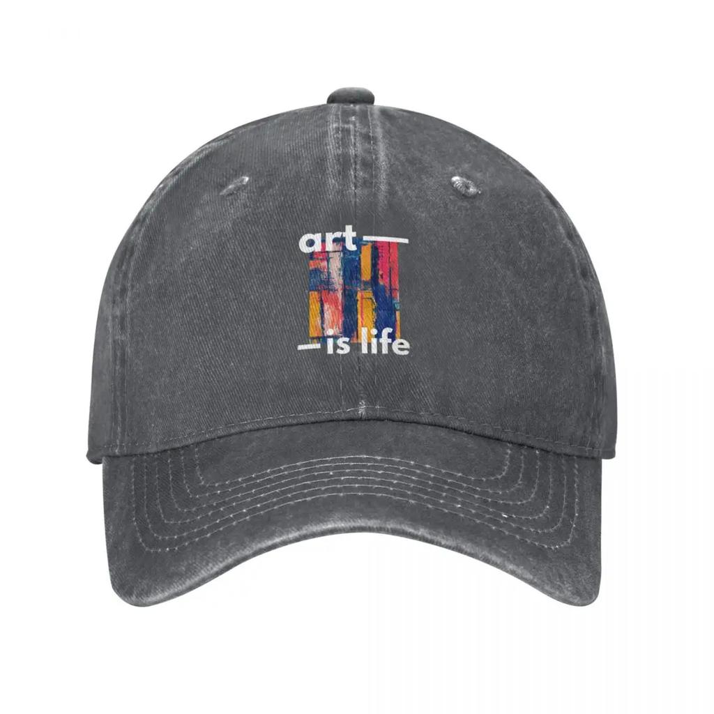 Art is life Baseball Cap Military Tactical Cap Beach Dropshipping birthday Womens Beach Outlet Unisexs