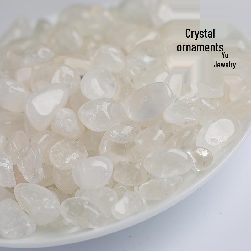 Natural White Crystal Gravel for Aquariums, Flower Pots, Landscaping, and Decorative Ore Panning